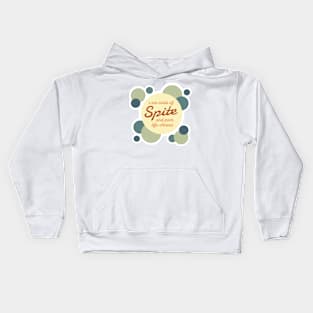 Sugar and Spite and Everything Nice (Retro Cafe) Kids Hoodie